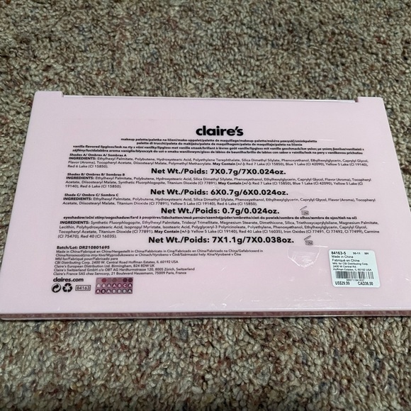 Claire Makeup Palettes (no Brushes) - Picture 3 of 3